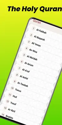 Quran android App screenshot 2