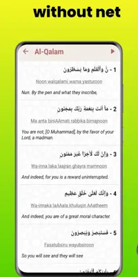 Quran android App screenshot 4